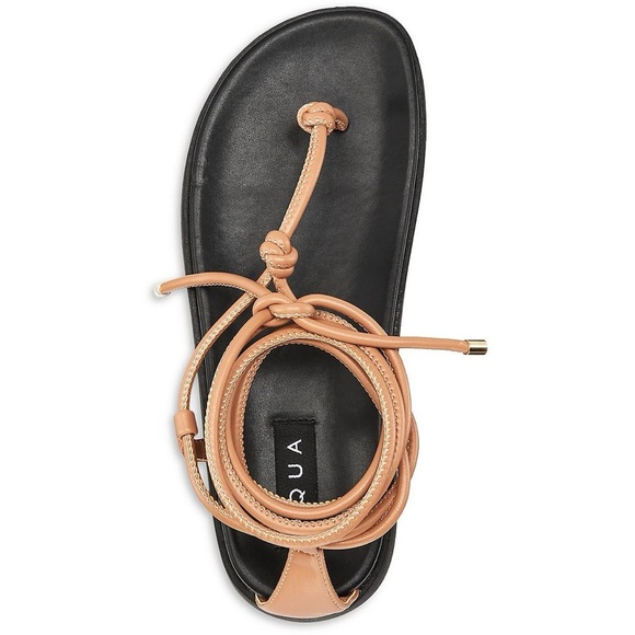 AQUA
Women's Muse Strappy Ankle Tie Thong Sandals - Picture 3 of 3